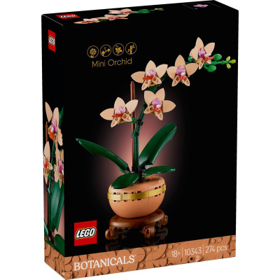 Đồ Chơi Lắp Ráp Lego Xe Hoa Lan Nhỏ - 10343 Mini Orchid - Lego Botanicals 10343 (274 Mảnh Ghép)