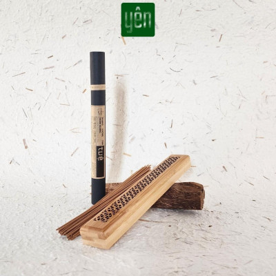Nhang Trầm Hương Không Tăm Yên Thảo Mộc Loại Tuệ Sạch Tự Nhiên Ít Khói An Toàn Dùng Thiền Thư Giãn