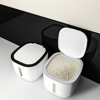 Thùng Đựng Gạo Nhà Bếp Loại 5 và 10 Kg Tặng Kèm Cốc Đong - Chống Ẩm Mốc Chống Mối Mọt