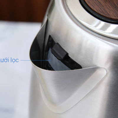 Bình đun siêu tốc Sharp 1.7 lít EKJ-17EVSD-WD - Hàng chính hãng