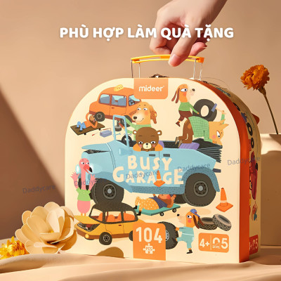 Đồ Chơi Xếp Hình cho bé Vali Khủng Long Dinosaus Age, Đồ Chơi Thông Minh