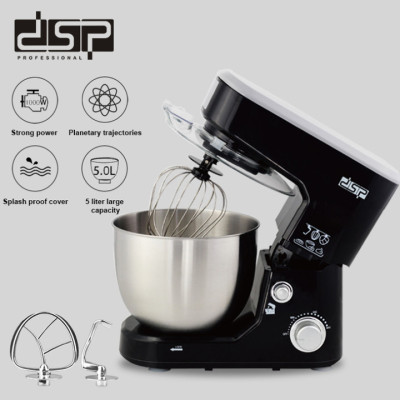 Máy trộn bột, Máy nhào bột, đánh trứng cao cấp DSP KM3030 Công suất 1000W, dung tích 5 lít - Hàng nhập khẩu
