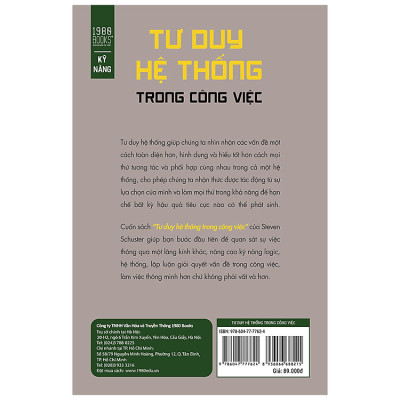 Sách: Tư Duy Hệ Thống Trong Công Việc