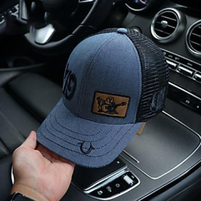 Nón kết, mũ lưỡi trai Ông Địa 79 vải kaki phối lưới form đẹp thời trang đường phố