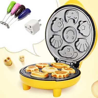 Máy làm bánh nướng bánh hình thú Magic cao cấp tặng kèm máy đánh trứng và đầu chuyển 3 chấu thành 2 chấu - Hàng nhập khẩu