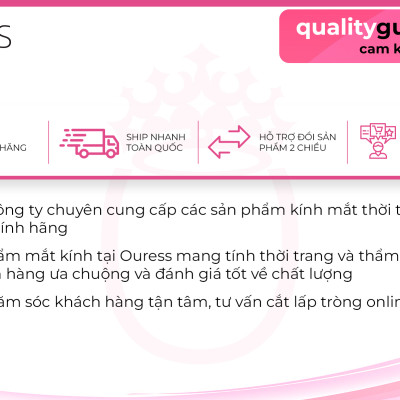 Gọng kính nhựa Tr90 siêu nhẹ siêu bền hợp thời trang Ouress W7107
