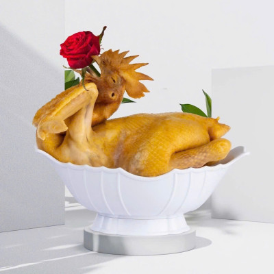 Đĩa thuyền đựng gà ,  đựng hoa quả thắp hương thiết kế sang trọng , tinh sảo 
