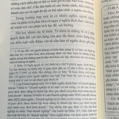 Phương pháp phân tích luật viết tái bản lần năm, có chỉnh sửa, bổ sung