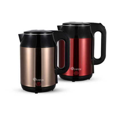 Ấm Siêu Tốc Chính Hãng SOWUN SW1629 ,Chất Liệu INOX Nguyên Khối Công Suất Lớn Giúp Nước Sôi Nhanh