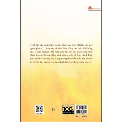 Sách - Làm Mẹ Với Tâm Phật - Cùng Con Chào Đời - Thái Hà Books