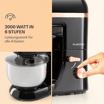 MÁY TRỘN BỘT KLARSTEIN BELLA ELEGANCE 10034363 - Hàng Chính Hãng 