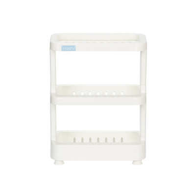 Kệ Nhà Bếp Để Đồ Đa Năng, Kệ Nhựa Cao Cấp 3 Tầng Nachi Đạt Tiêu Chẩu Xuất Nhật ,Châu Âu- Hàng chính hãng inochi ( Tặng khăn lau đa năng pakasa)