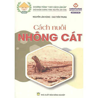 Sách - Cách Nuôi Nhông Cát - NXB Nông Nghiệp