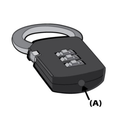 Khóa số Master Lock 1550 DCOL nhiều màu - khóa vali hành lý