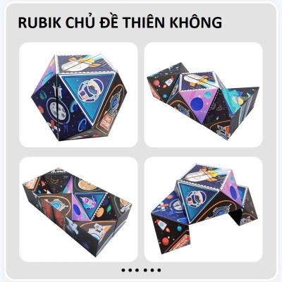 Đồ Chơi Trí Tuệ Khối Rubik Biến Hình Biến Thể Phát Triển Trí Não Cho Bé Rèn Luyện Trí Nhớ Có Nam Châm Đồ Chơi Khối Lập Phương Ma Thuật Thần Kỳ Magic Cube Rubik 3D Gia Đình