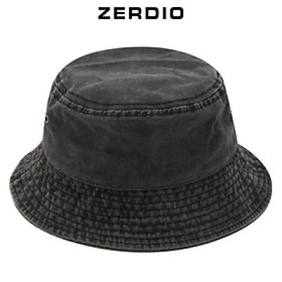 Mũ bucket nam nữ, nón tai bèo vành tròn BK12 vải cotton cao cấp