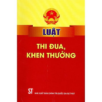 Luật Thi Đua, Khen Thưởng (Bản in năm 2022)