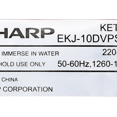 Bình Đun Siêu Tốc Sharp EKJ-10DVPS-RD (1.0 Lít) - Hàng Chính Hãng