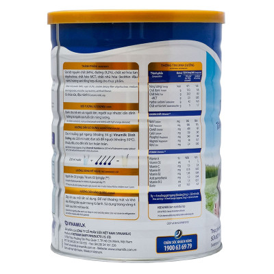 BỘ 2 LON SỮA BỘT NGUYÊN KEM CÓ ĐƯỜNG VINAMILK DINH DƯỠNG - 900G