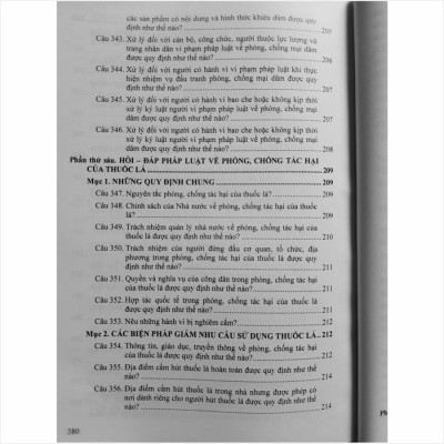 Sách 375 Câu Hỏi Đáp Về Phòng Chống Vi Phạm Pháp Luật Thường Gặp Đối Với Trẻ Em, Học Sinh, Sinh Viên Trong Nhà Trường - V2292T