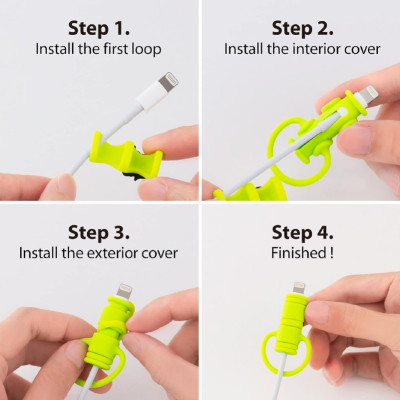 Cable Protector-Miao Cat hàng chính hãng Bone