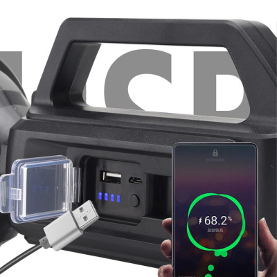 Đèn pin sạc cầm tay tìm kiếm cứu nạn Terino YD-898 (chống nước) - Hàng chính hãng