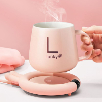 Đế Hâm Nóng, Máy Giữ Nhiệt Đồ Uống, Trà, Cà Phê, Sữa Cho Bé Với 3 Chế Độ Nhiệt, Màn Hình Điện Tử Cao Cấp - Hàng Chính Hãng KUNBE