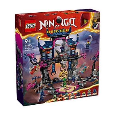 Đồ Chơi Lắp Ráp Tu Viện Bóng Tối Của Mặt Nạ Sói LEGO NINJAGO 71813 (1190 chi tiết)