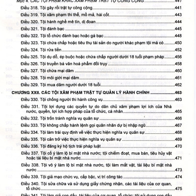 Phương Pháp Định Tội Danh Với 538 Tội Phạm Quy Định Trong Bộ Luật Hình Sự Năm 2015, Được Sửa Đổi, Bổ Sung Năm 2017 (Tái Bản Có Bổ Sung)