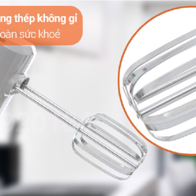 Máy đánh trứng cầm tay 300w. 5 tốc độ Philips HR3705/20 - Hàng chính hãng