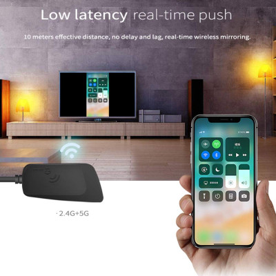 MiraScreen K6 - HDMI Không Dây - Thiết Bị HDMI Không Dây Mirascreen Kết Nối Điện Thoại,Máy Tính, Tivi Chất Lượng 4K Đạt Chuẩn Hiện Đại Đảm Bảo Chất Lượng Truyền Tải Luôn Ổn Định Và Nhanh Chóng - Phá Bỏ Mọi Giới Hạn Công Nghệ - Hàng Chính Hãng