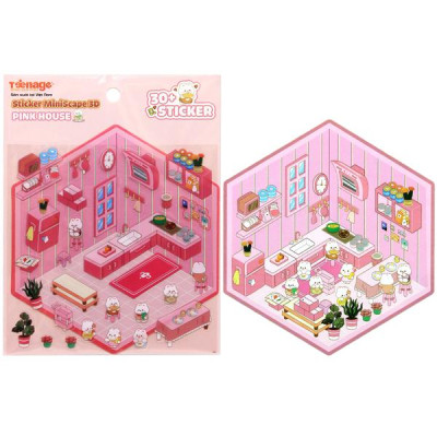 Sticker MiniScape 3D - Teenage MS-01