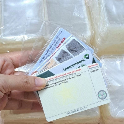 Combo 3 Bọc Thẻ Căn Cước, Vỏ Silicon, Loại Trong Suốt, Bao Đựng Có Nắp, Nhân Viên, Ngân Hàng, Sinh Viên. Takyhome 5979