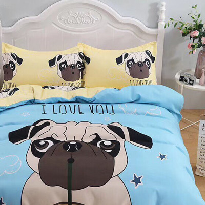 Bộ drap và vỏ chăn cotton Classic Kid VCK2019 ( 4 món )