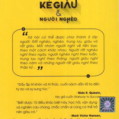 10 Điều Khác Biệt Nhất Giữa Kẻ Giàu Và Người Nghèo (Tái Bản) Tặng BookMark Romantic