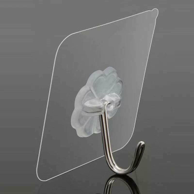 Bộ 25 Móc dán tường, dính tường trong suốt Siêu chắc, siêu chịu lực loại 10kg