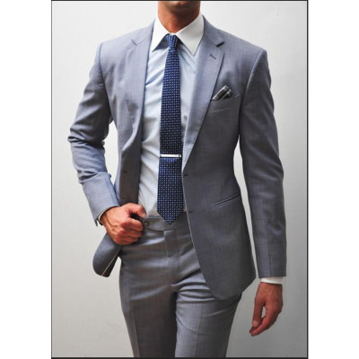 Cà Vạt Nam Bản Trung 7cm màu xanh trứng sáo - Cavat Hàn Quốc Cao Cấp Full box