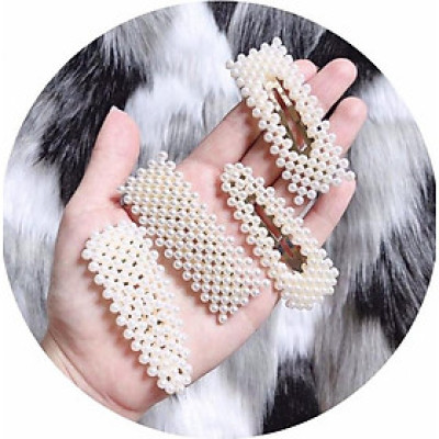 Kẹp tóc ngọc trai - đa dạng kiểu dáng