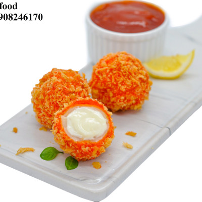 Cá Viên Nhân Xốt Mayonnaise 10 Viên Hộp 300gr Premium - Thương hiệu Yumyeah