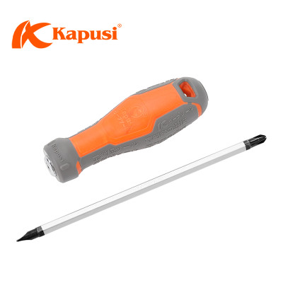 Tua vít 2 đầu dẹp/bake Kapusi 6x100/6x150/6x200, chất liệu thép CRV cao cấp