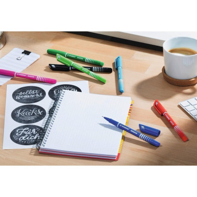 Bút kỹ thuật STABILO Sensor 0.3mm SENF (Xanh, Đen, Đỏ, Xanh lá, Hồng, Tím, Xanh nhạt, Xanh lá nhạt) - Tím