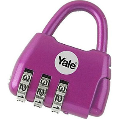 Khóa du lịch NOVELTY 3 số màu tím Yale Y-NOVELTY-2PURPLE