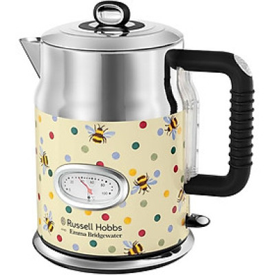 Ấm Siêu Tốc Russell Hobbs Bumblebee & Polka Dot 27240 Công Suất 3000W, 1.7L, Màu Kem hàng chính hãng