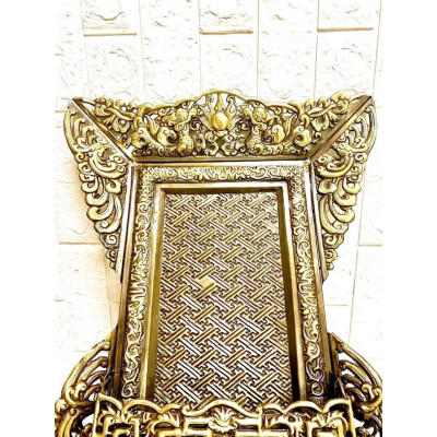 BÀI VỊ DI ẢNH CAO 55 x 40 CM  CHẤT LIỆU BẰNG ĐỒNG