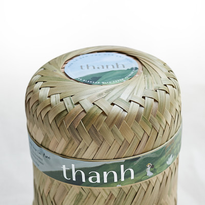 THANH - Trà lá sen ướp hoa lài tươi Đất Phú Farm, 80gr