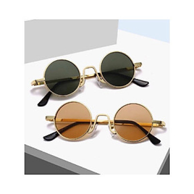 Kính râm thầy bói Mắt tròn nhỏ mini - Đường kính 4,0 cm