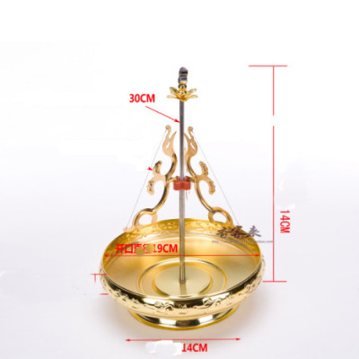 Khay, đĩa đốt nhang vòng bàn thờ