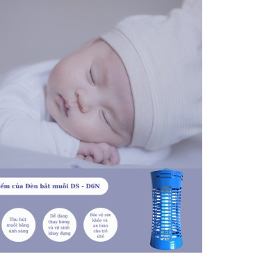 Đèn diệt côn trùng, đèn diệt muỗi gia đình Đại Sinh DS-D6N