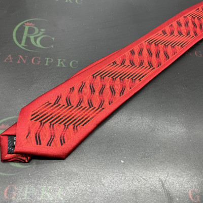 Cà vạt nam 6cm Màu Đỏ Cao cấp Giangpkc