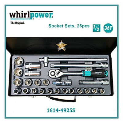 BỘ KHẨU 1/2" 25 CHI TIẾT WHIRLPOWER 1614-4925S